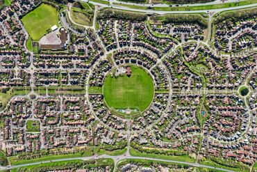 Housing development in England, UK