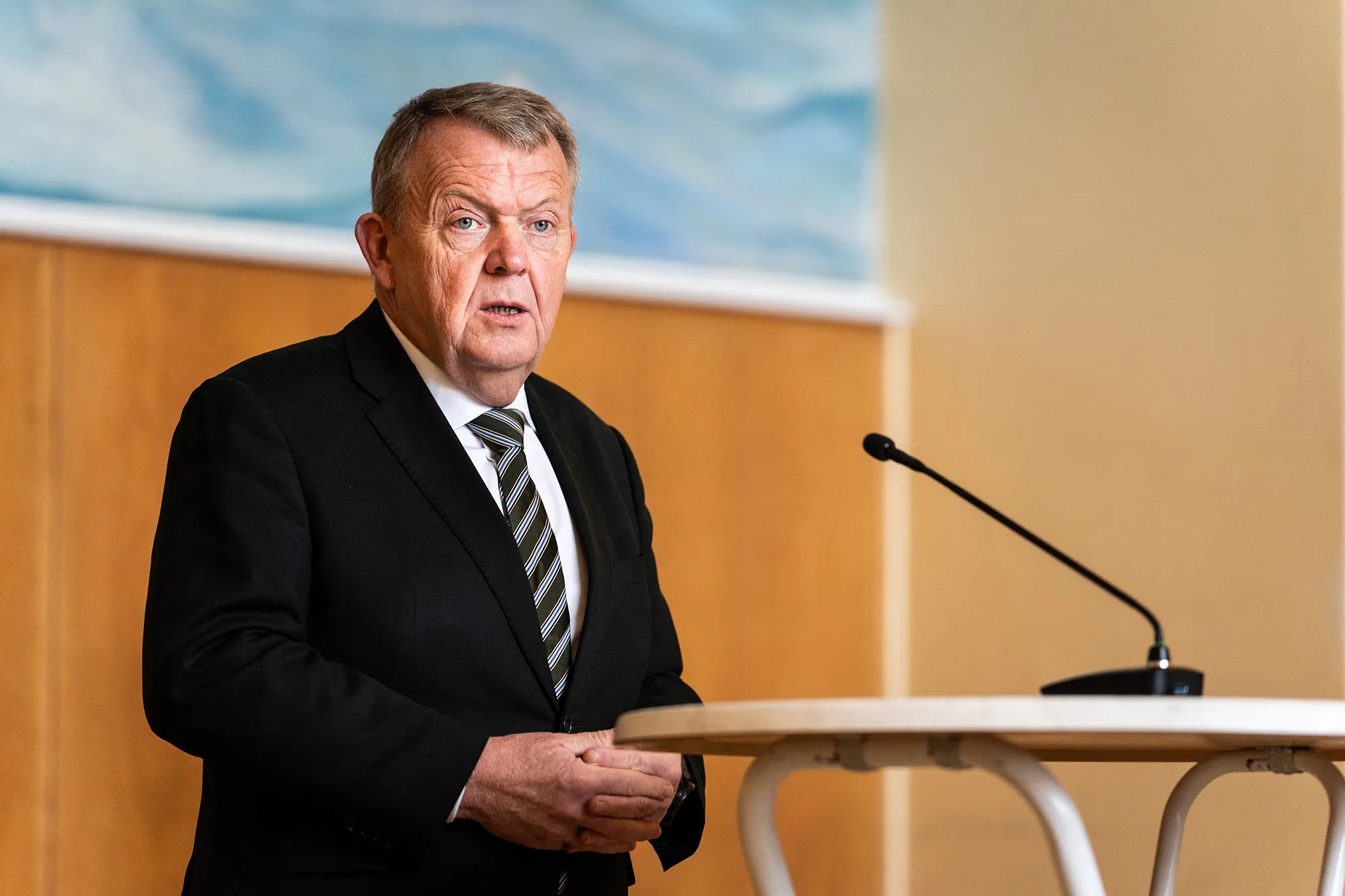 Denmark's Minister of Foreign Affairs Lars Loekke Rasmussen