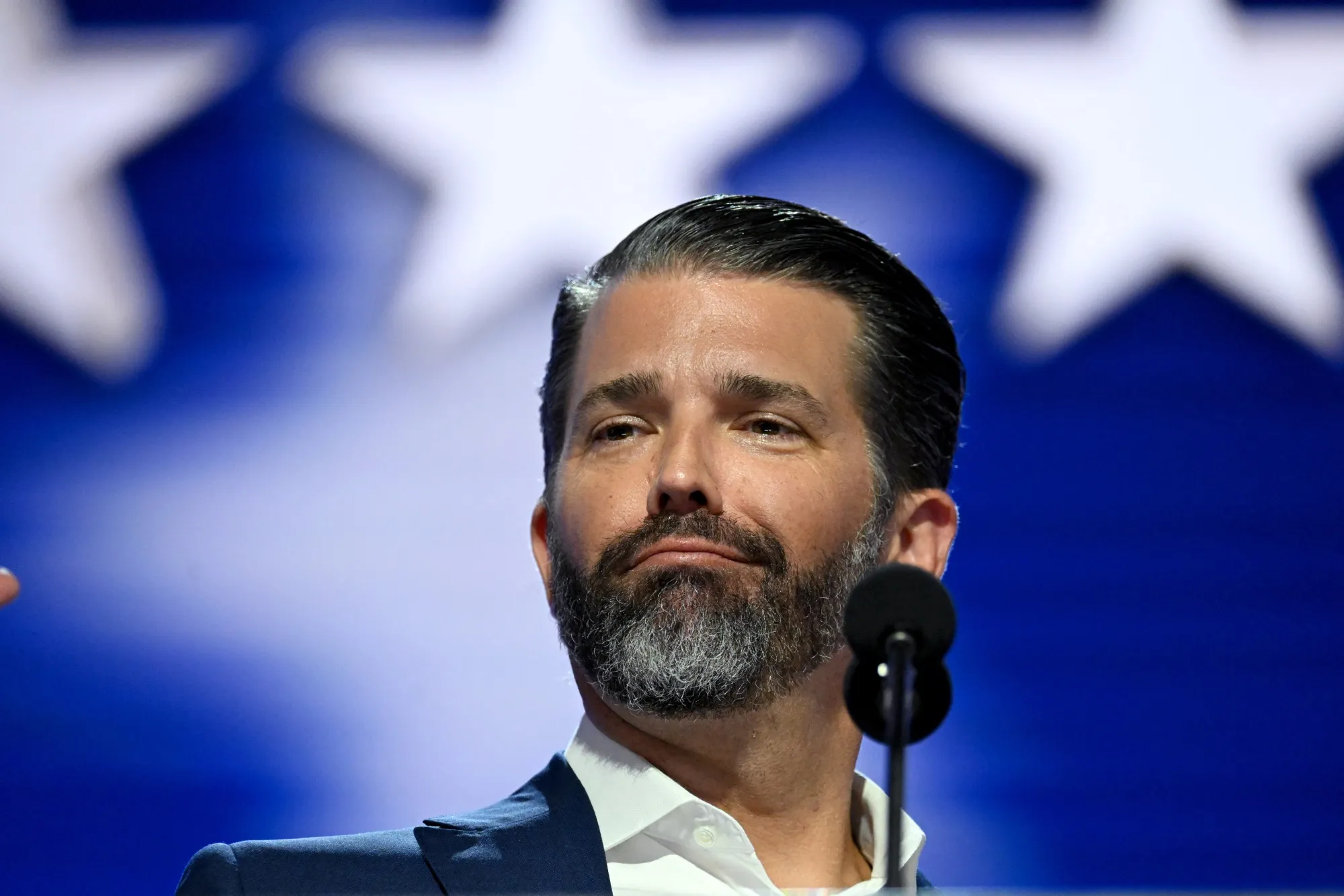 Donald Trump Jr. at the Republican National Convention on July 16.