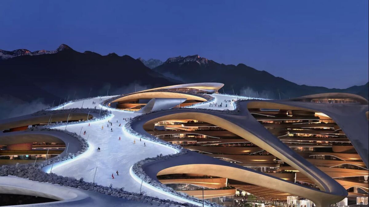 Neom Ski Resort Strains Saudi Prince’s $1.5 Trillion Plan