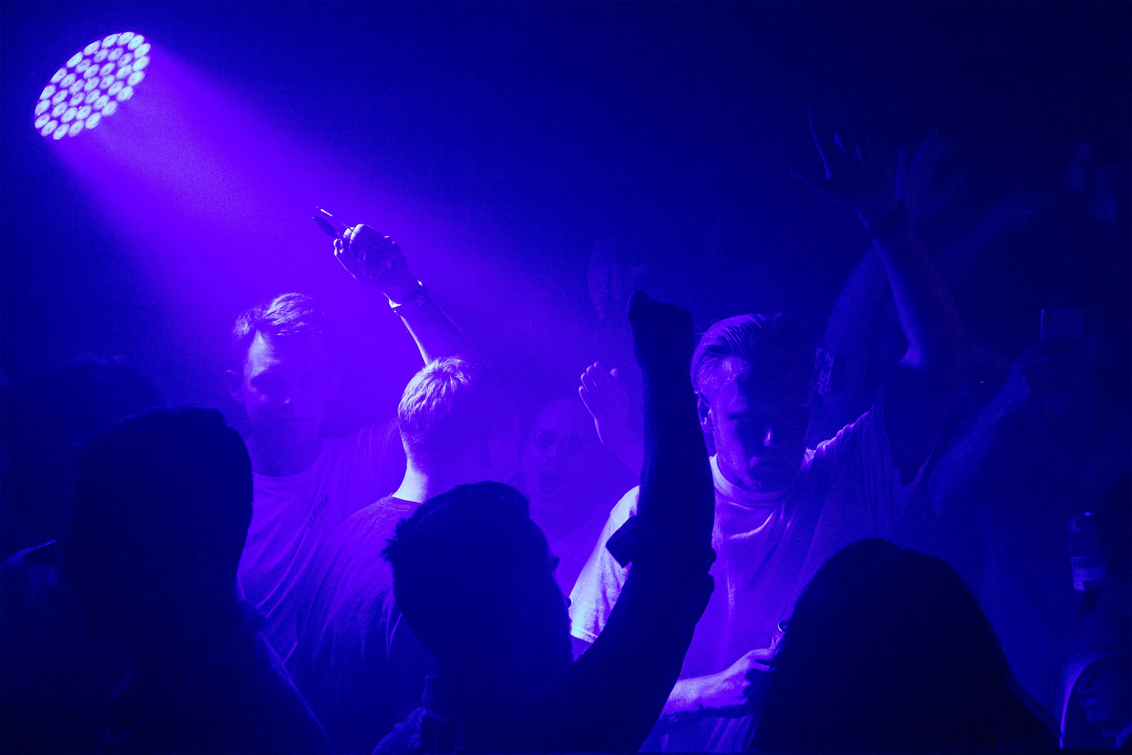 People dance at a nightclub&nbsp;in London&nbsp;on July 19.