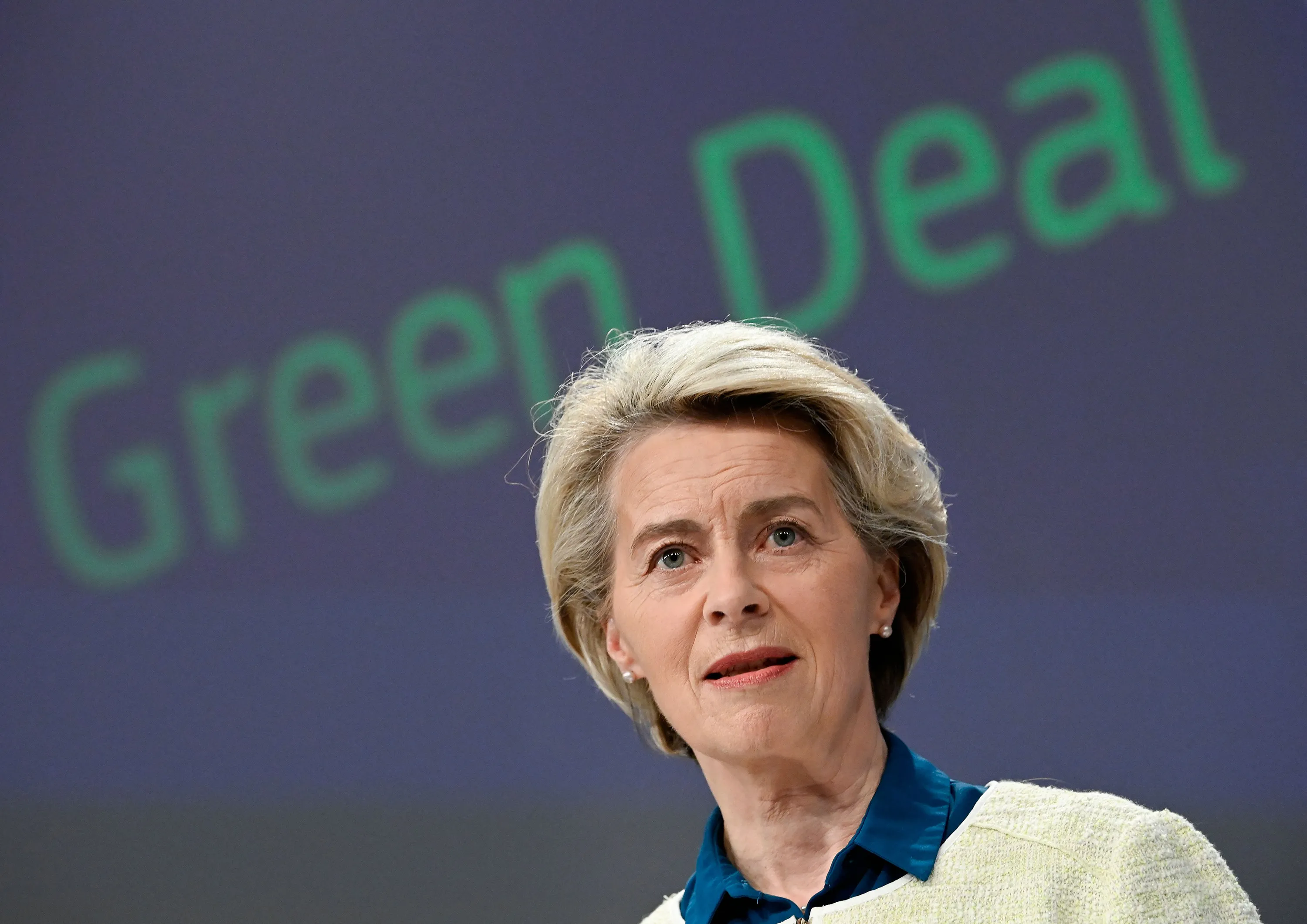 Ursula von der Leyen&nbsp;in Brussels, Belgium, on Feb. 1.