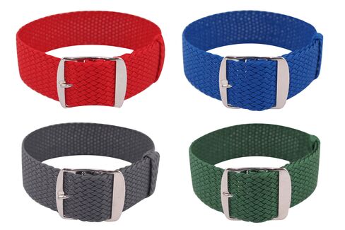 Perlon straps are the real deal for summer.