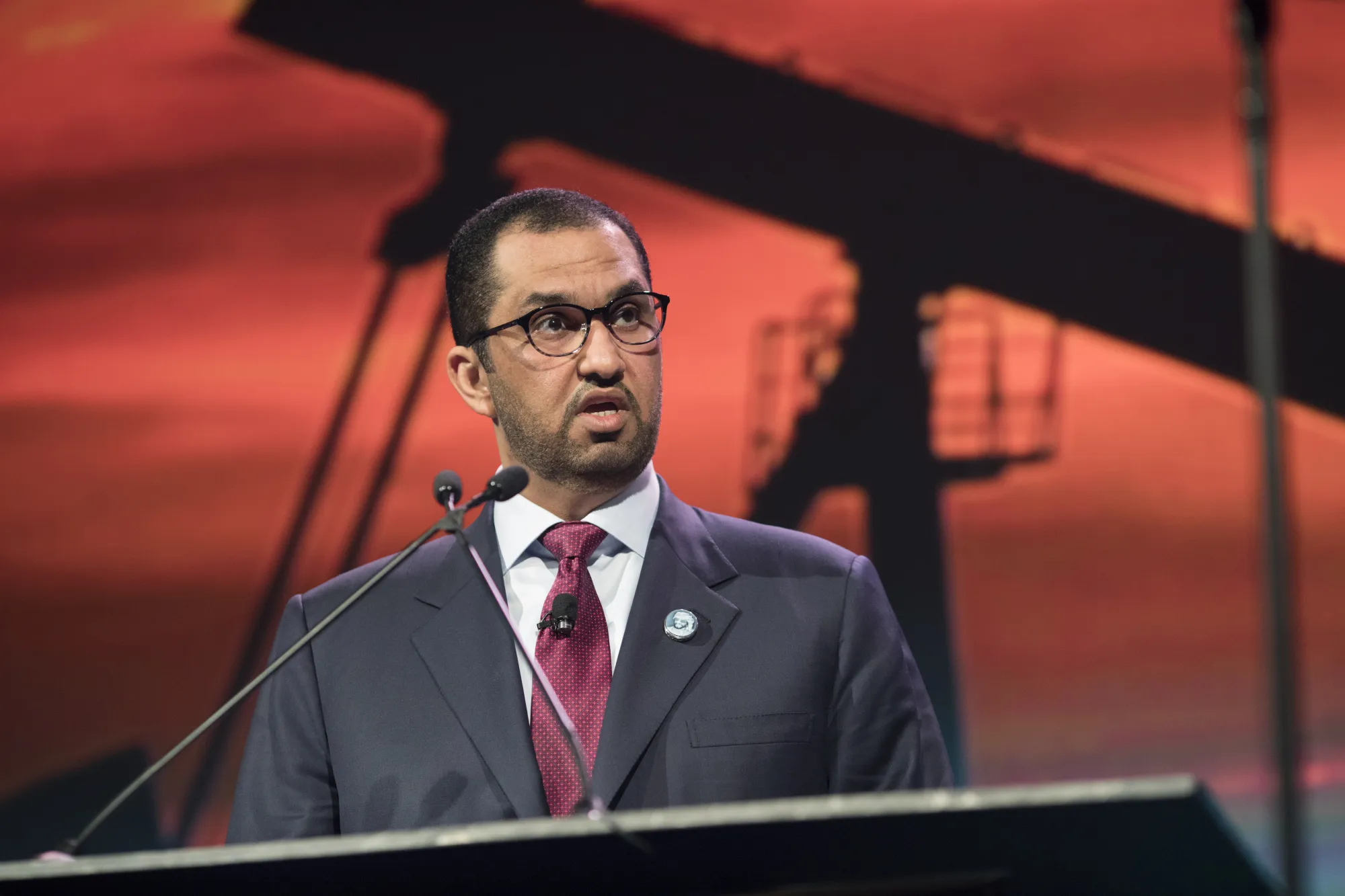 Sultan Ahmed Al Jaber, chief executive officer of Abu Dhabi National Oil Co.