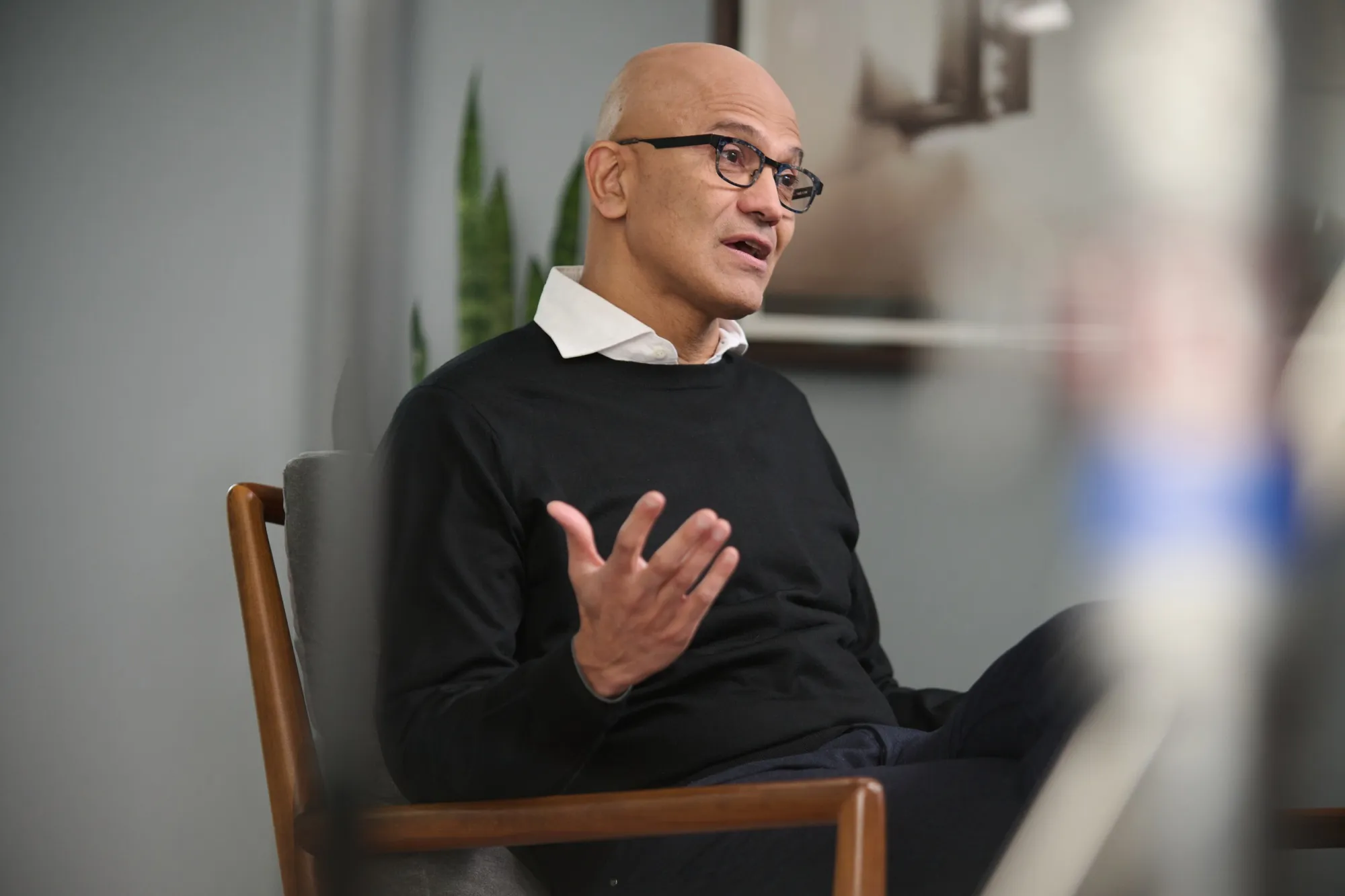 Satya Nadella, Microsoft’s CEO.
