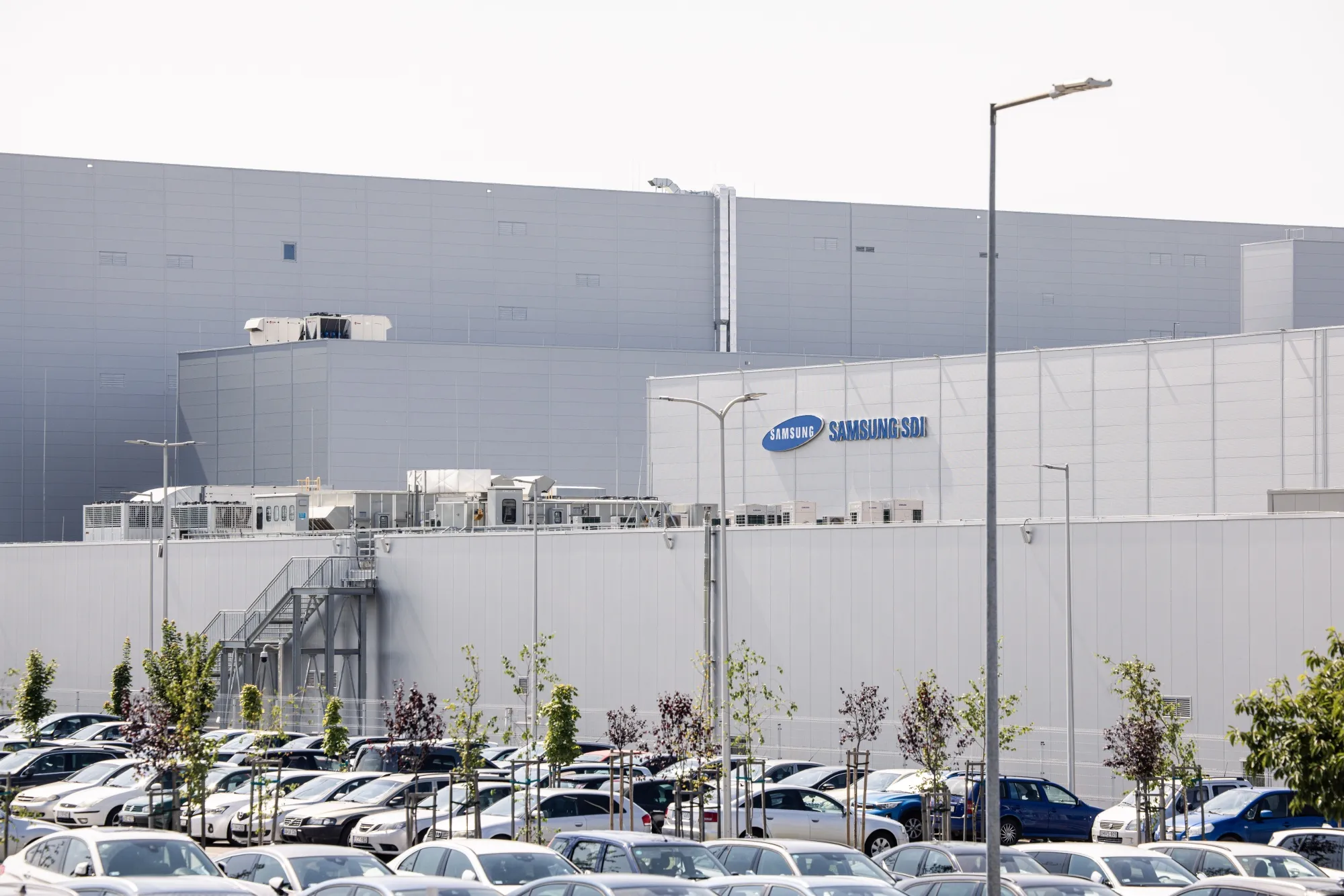 The Samsung SDI plant in Göd, Hungary.