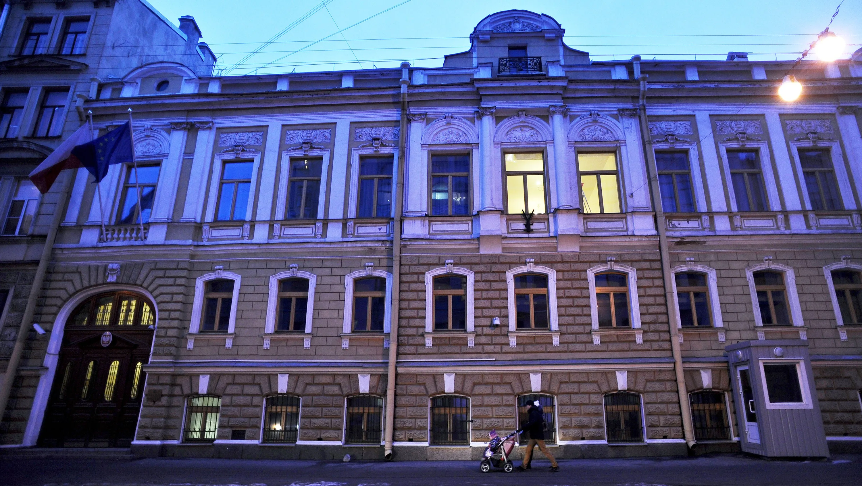 The Polish consulate&nbsp;in Saint Petersburg, Russia, in 2015.&nbsp;