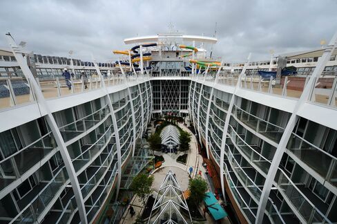 View of the upper deck.