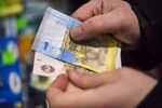 Ukrainian hryvnia banknotes.