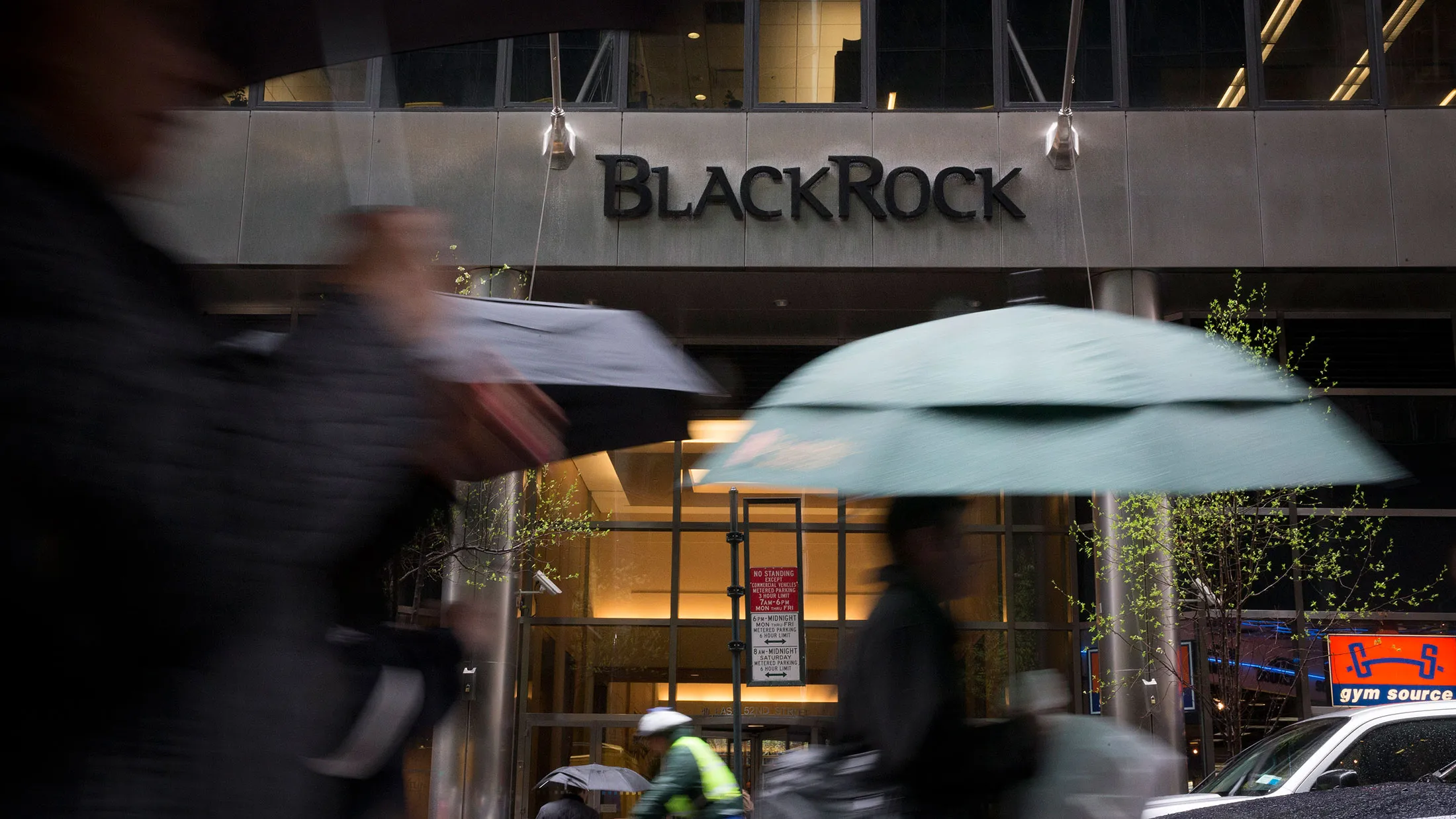 BlackRock Inc. offices in New York.
