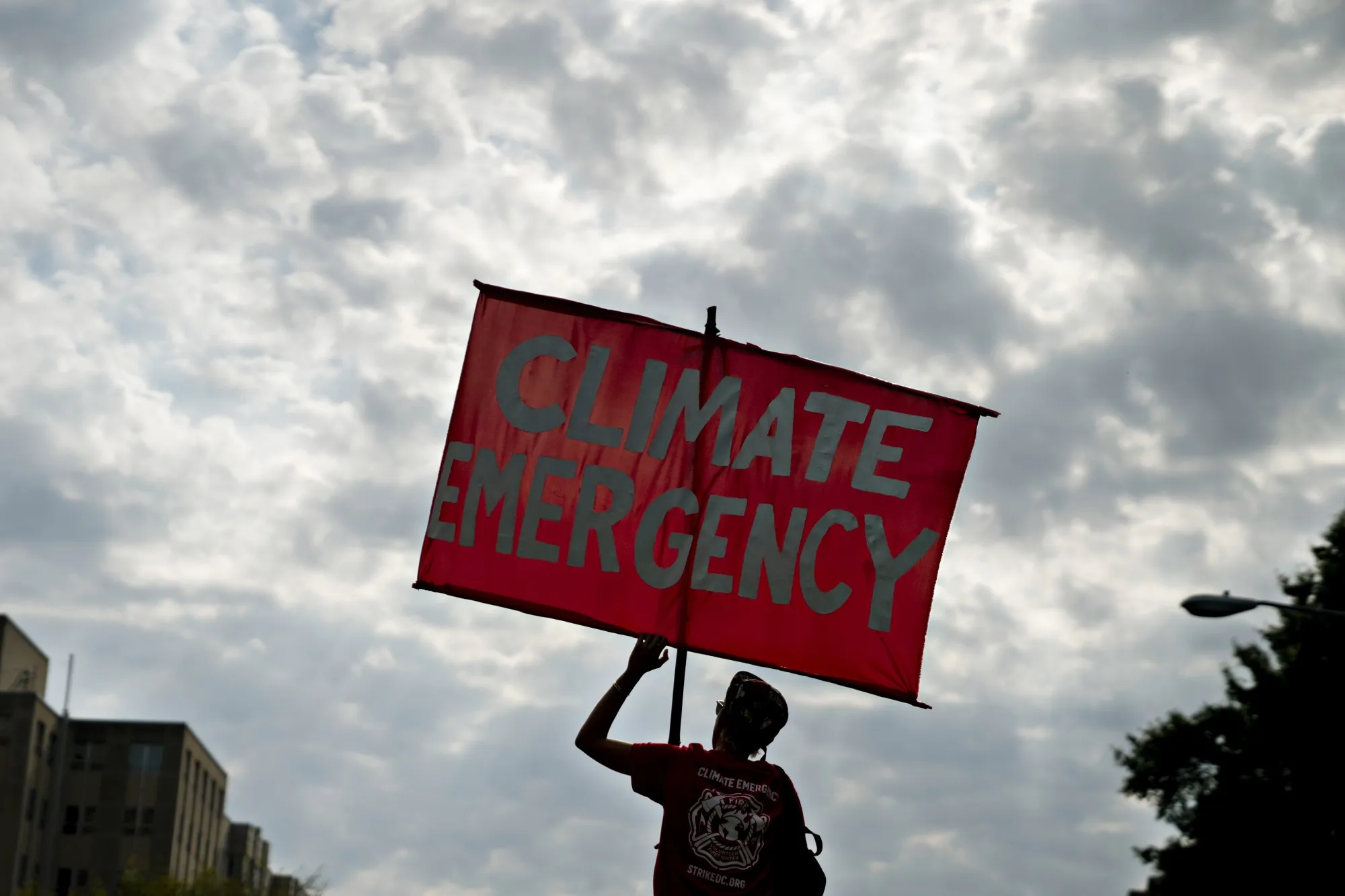 Demonstrators Take Part In The Shut Down DC Climate Strike