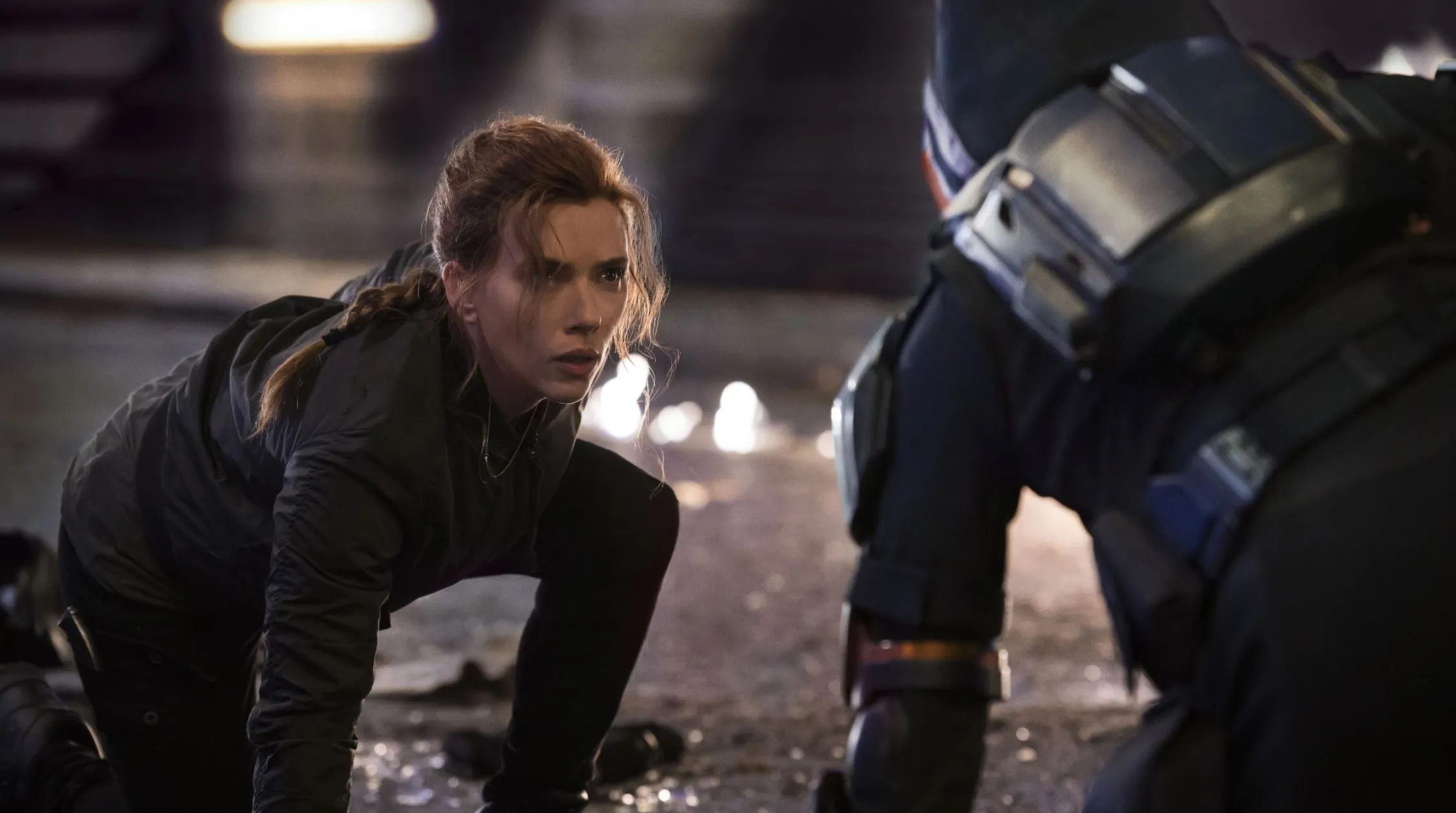 Scarlett Johansson in “Black Widow.”