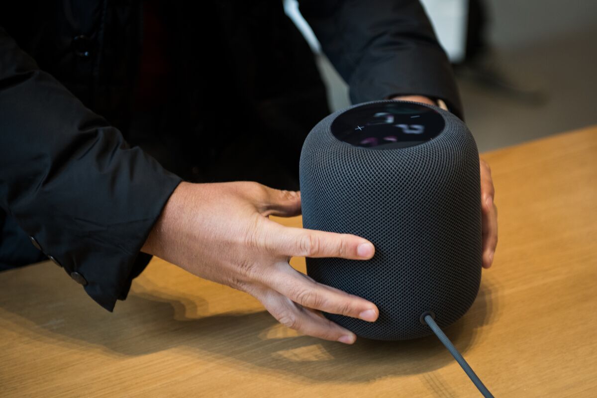 Apple Upgrades HomePod Speaker With Stereo, MultiRoom Audio Bloomberg