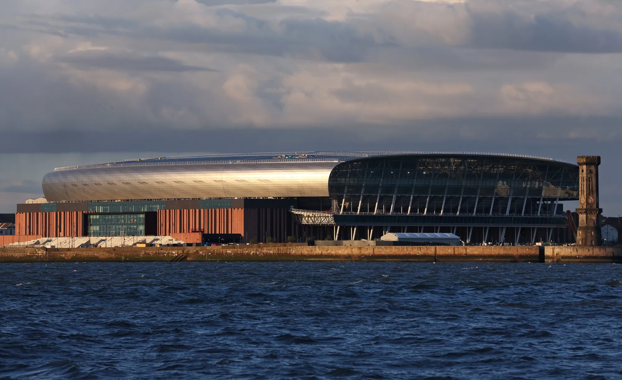 The Everton Stadium&nbsp;in Liverpool, England. The stadium, which will be the home of Everton Football Club, is due to be completed in 2024.