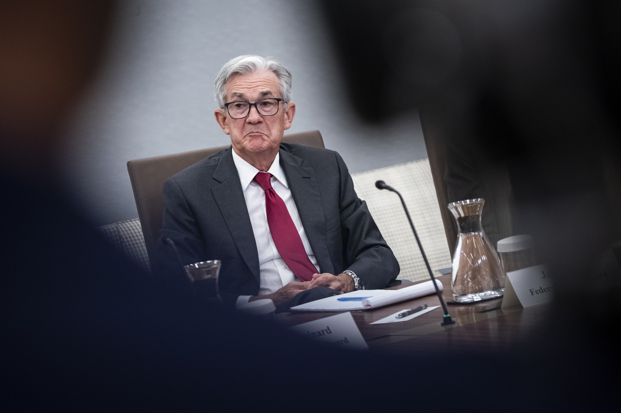 Fed Chair&nbsp;Jerome Powell during a Fed Listens event in Washington, on Sept. 23.&nbsp;