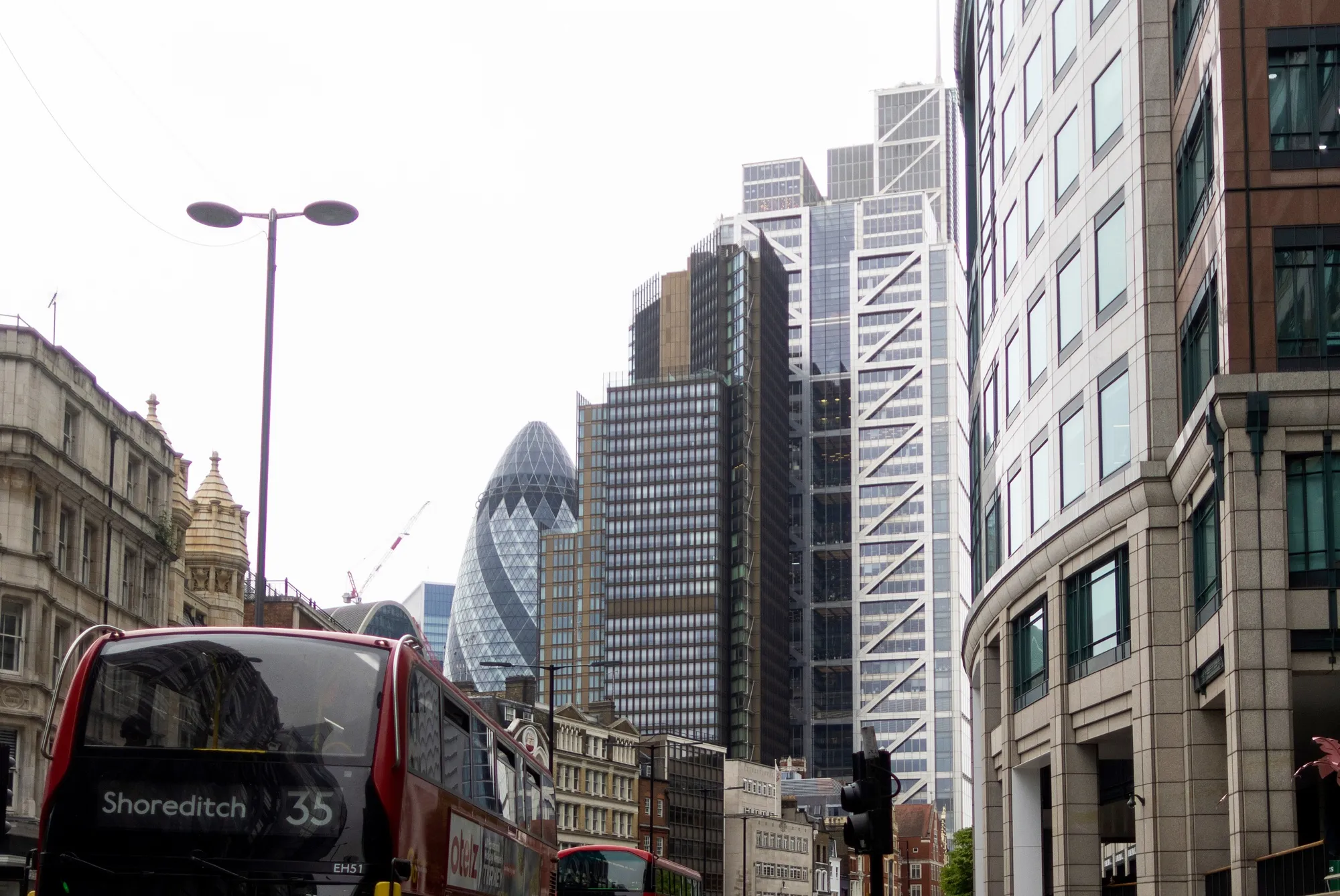 The City of London financial district.