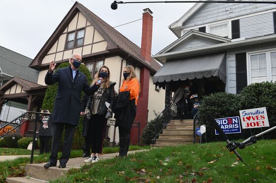 Biden Swings Through Pennsylvania; Trump Returns to White House