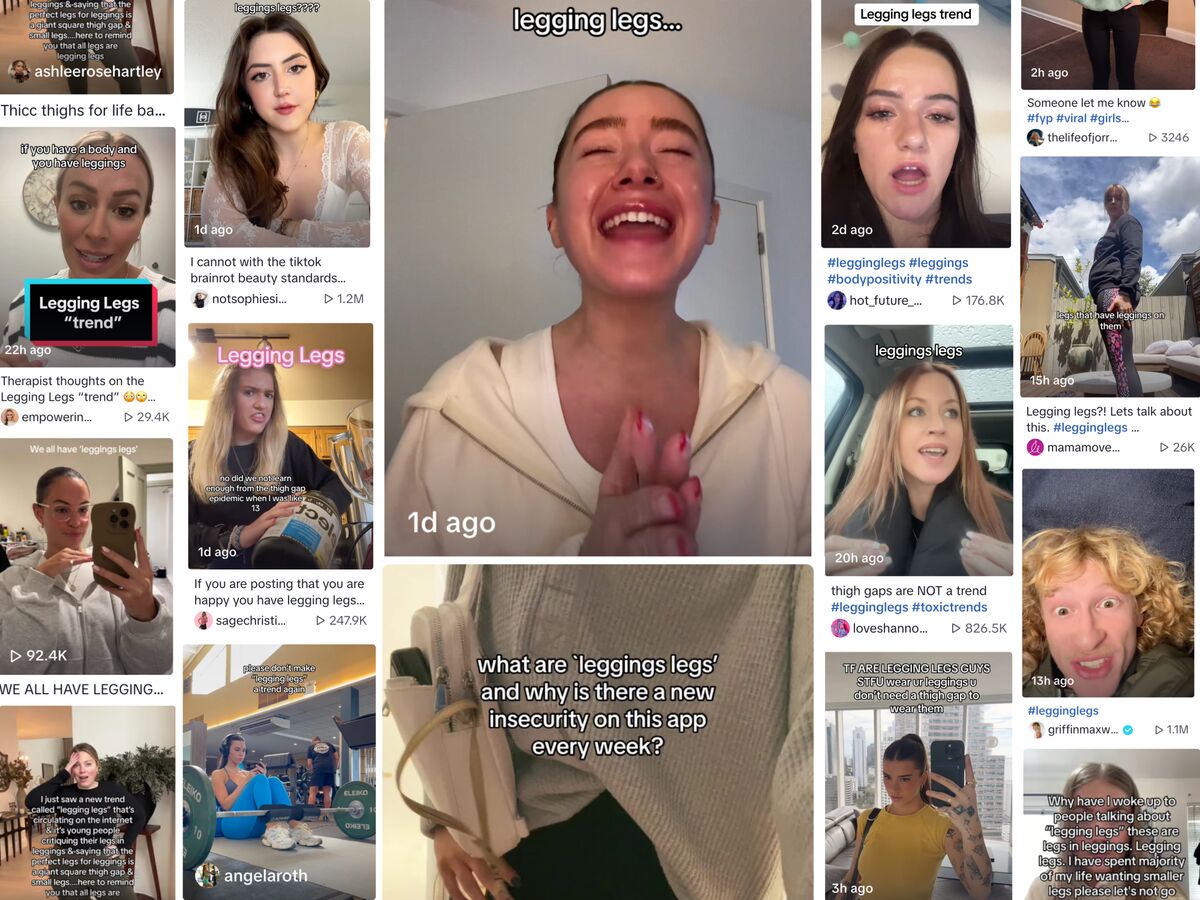 Gen Z declares war on leggings! New 'hot girl' trend emerges on TikTok - as  fashion fans reveals what you should be wearing instead