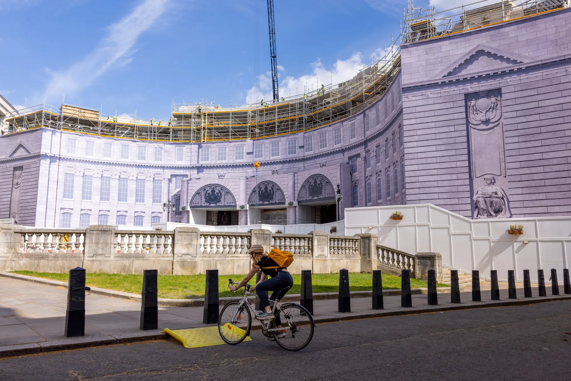 The Waldorf Astoria London Admiralty Arch hotel development on The Mall.