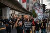 Crowds of Black-Clad Malaysians Protest Against Anti-Graft Chief