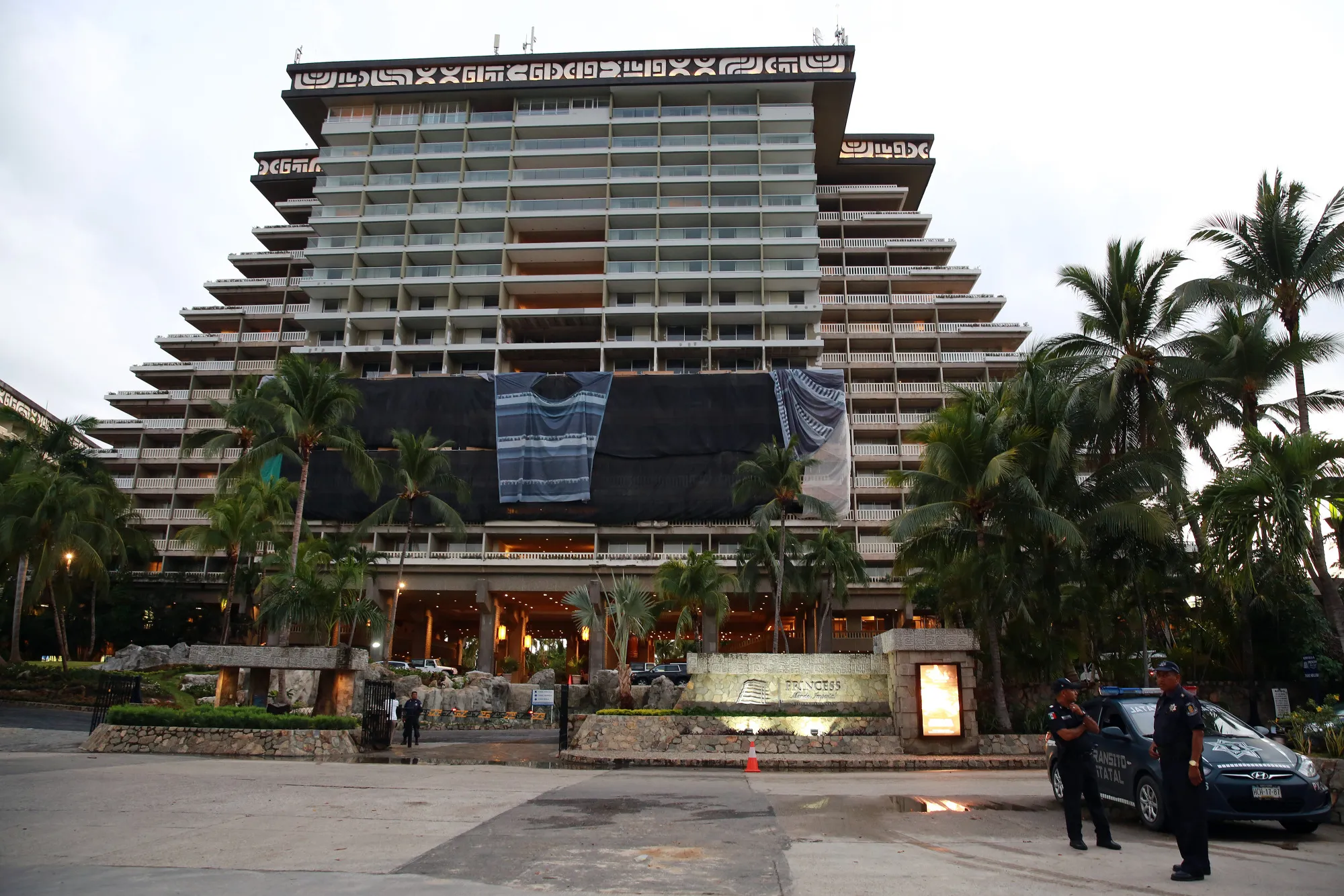 Site of Mexico’s annual banking conference at a beach-front resort in Acapulco