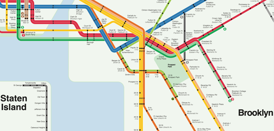 A Vignelli-inspired Map Designed To Make The Least Amount Of People Mad 