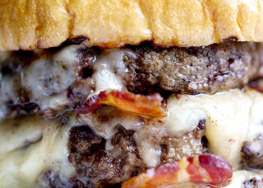 Inside The Beef & Liberty Restaurant As Hamburger Craze Takes Hold