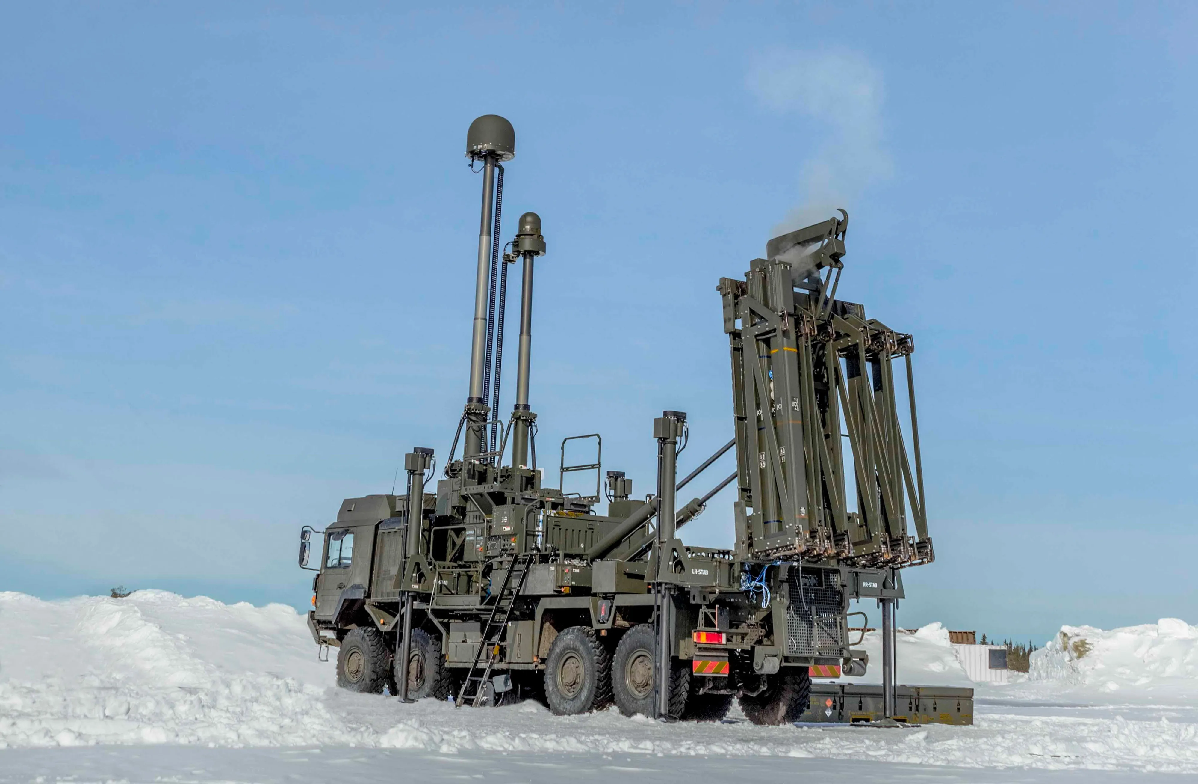 A Land Ceptor missile system