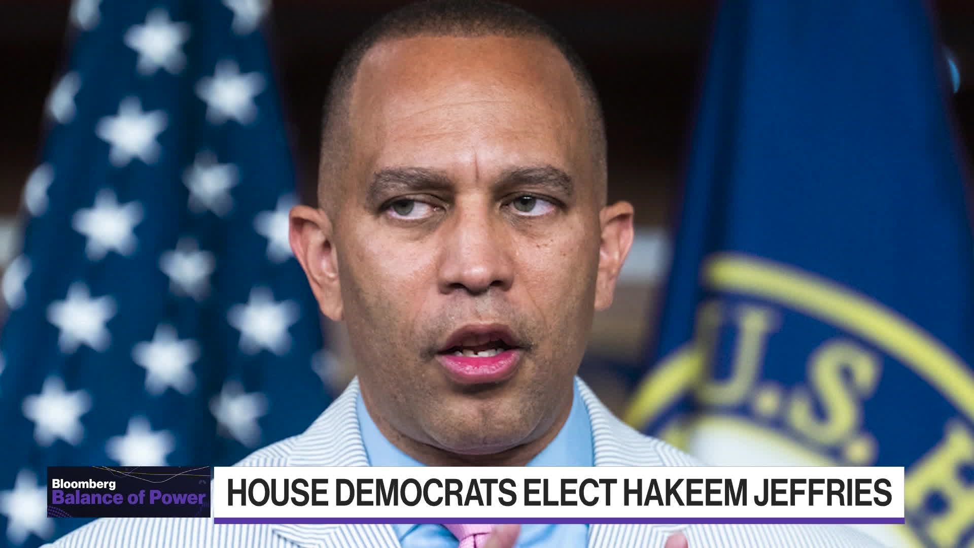 Watch Hakeem Jeffries Is First Black Leader in Congress - Bloomberg