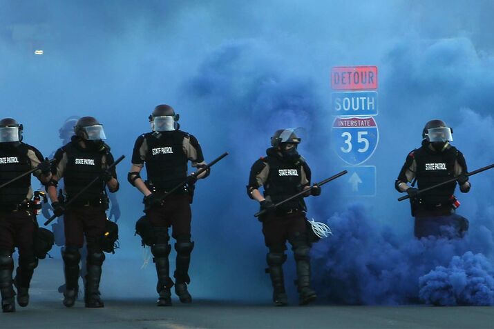 social crop - Protests Continue Over Death Of George Floyd, Killed In Police Custody In Minneapolis