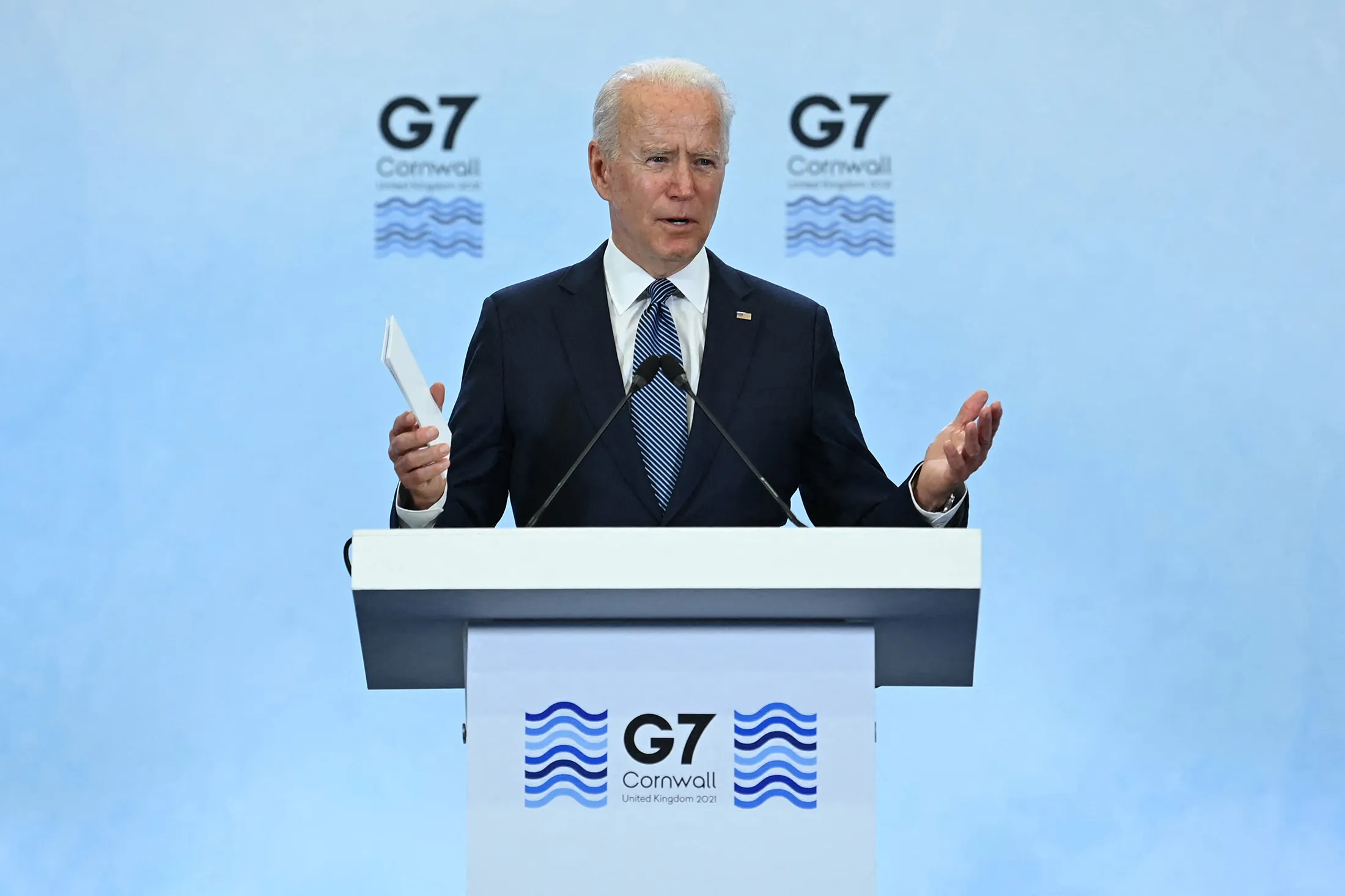Biden Gets G-7 Reset After Win on Vaccines, Tension Over China - Bloomberg
