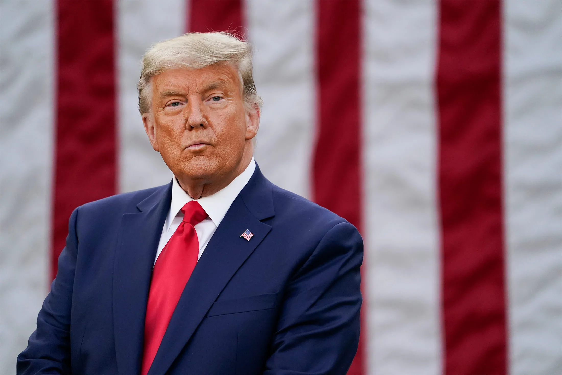 President Donald Trump at&nbsp;the White House on Nov. 13.