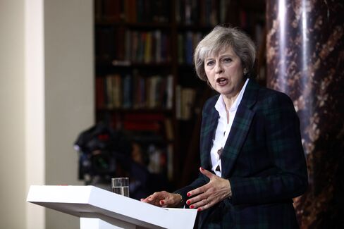 Theresa May on June 30.