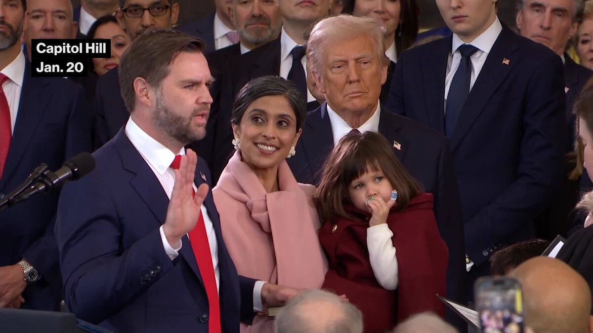 JD Vance Sworn in as US Vice President