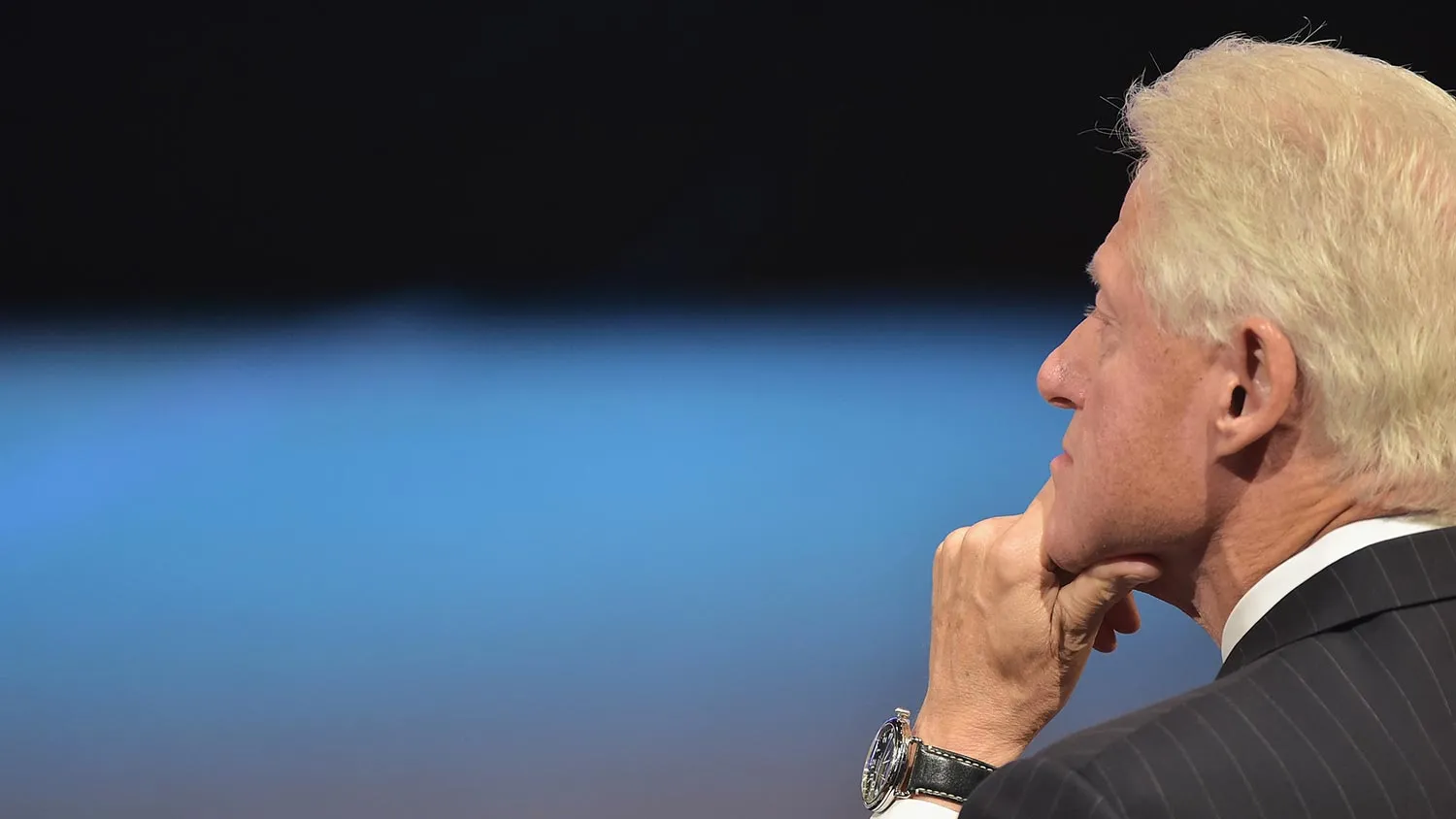 Former U.S. President Bill Clinton attends the Closing Plenary Session: 'Aiming for the Moon and Beyond' during the fourth day of the Clinton Global Initiative's 10th Annual Meeting at the Sheraton New York Hotel &amp; Towers on September 24, 2014 in New York City.
