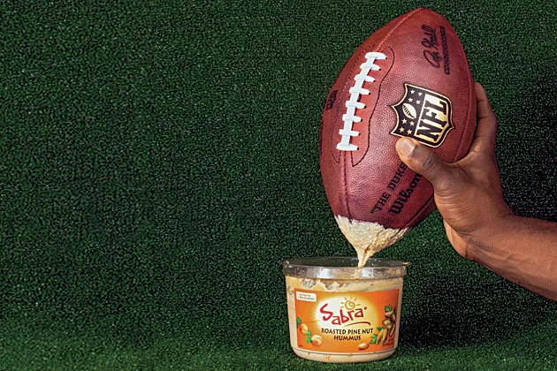 Sabra is the new official dip of the National Football League