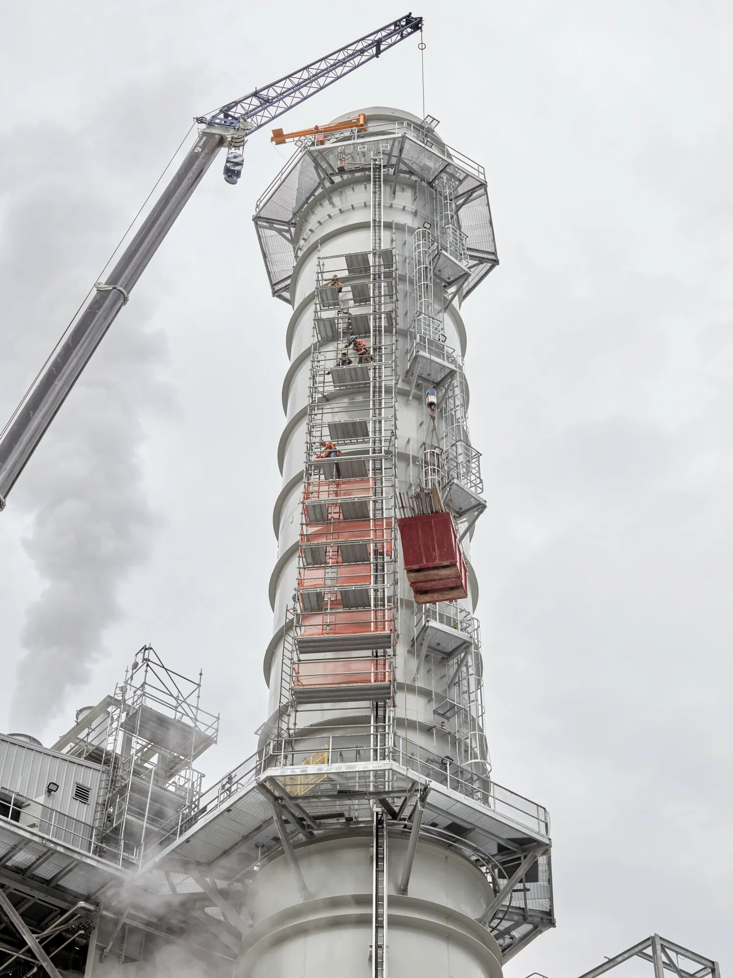 Long Ridge Energy Terminal in Hannibal, Ohio, is built around a GE natural gas turbine that can one day run on&nbsp;a hydrogen blend.&nbsp;