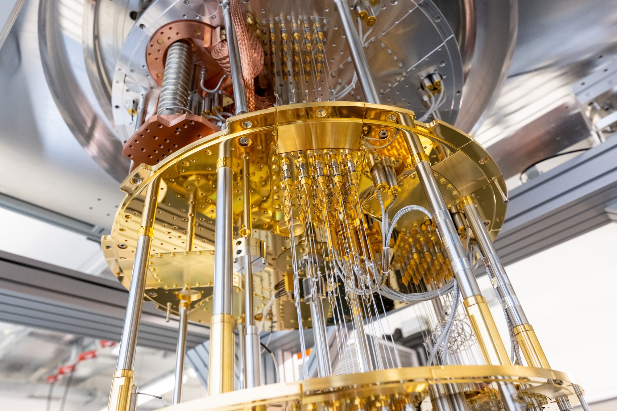 A part of a quantum computer. Photographer: picture alliance/picture alliance