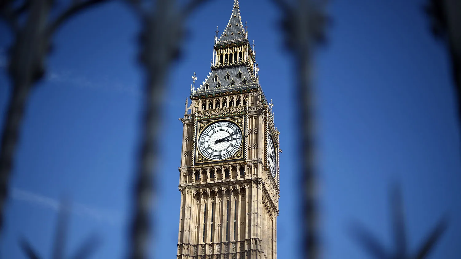 Elizabeth Tower, commonly called Big Ben, is pictured on April 1, 2015 in London, United Kingdom.
