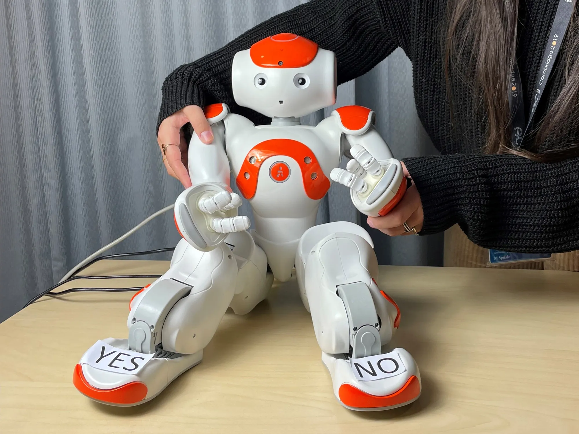 Cambridge University’s Nao robot.