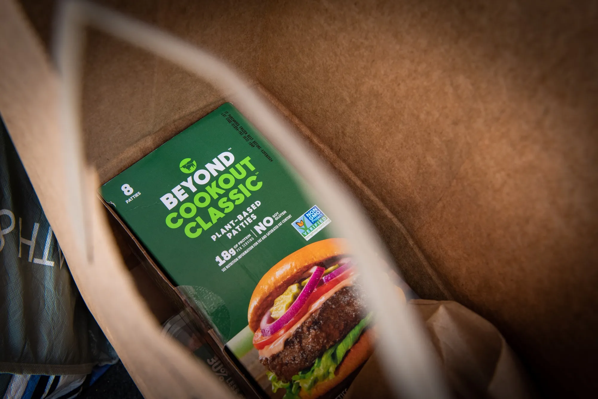 Beyond Meat burgers.