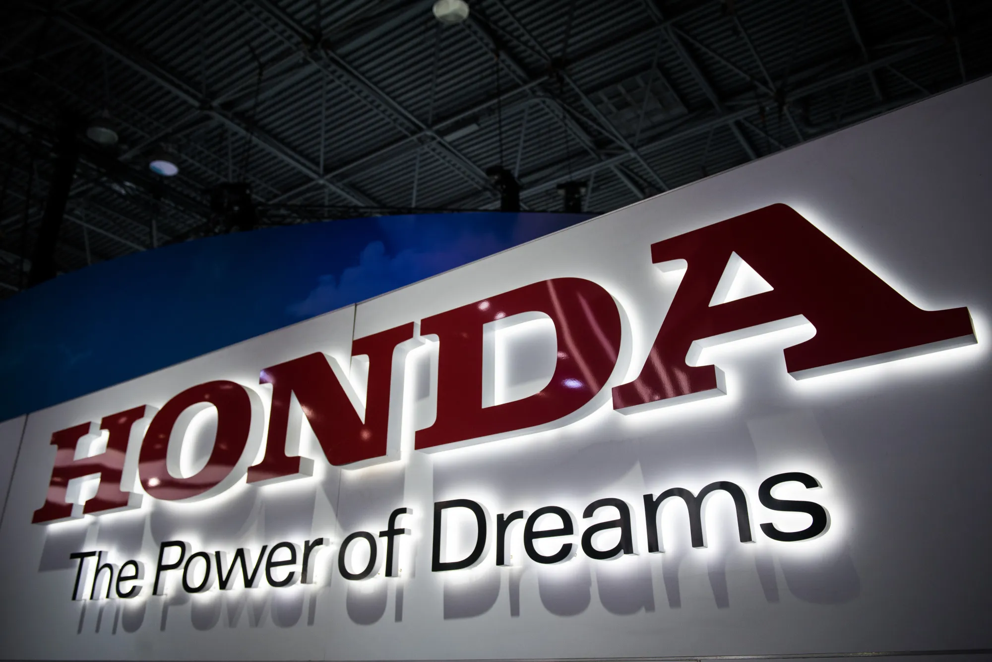 Honda Motor Corp. signage
