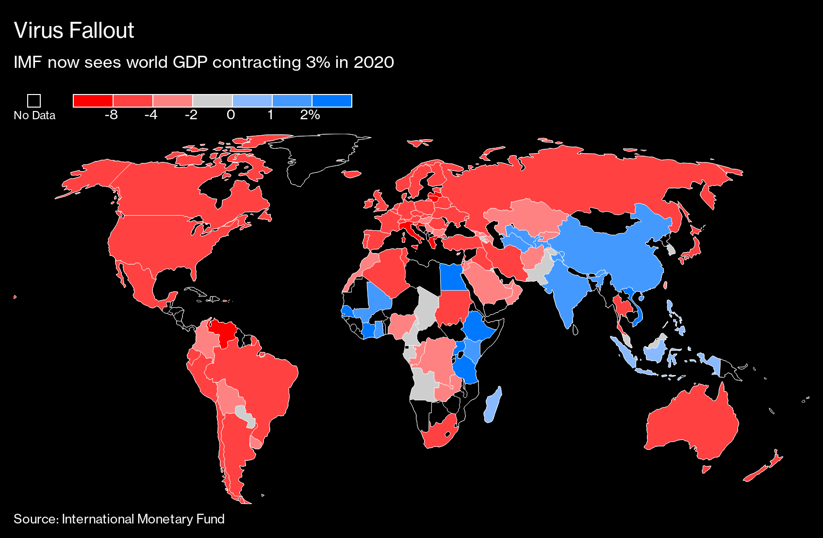 IMF Sees Great Lockdown Recession as Worst Since Depression Bloomberg