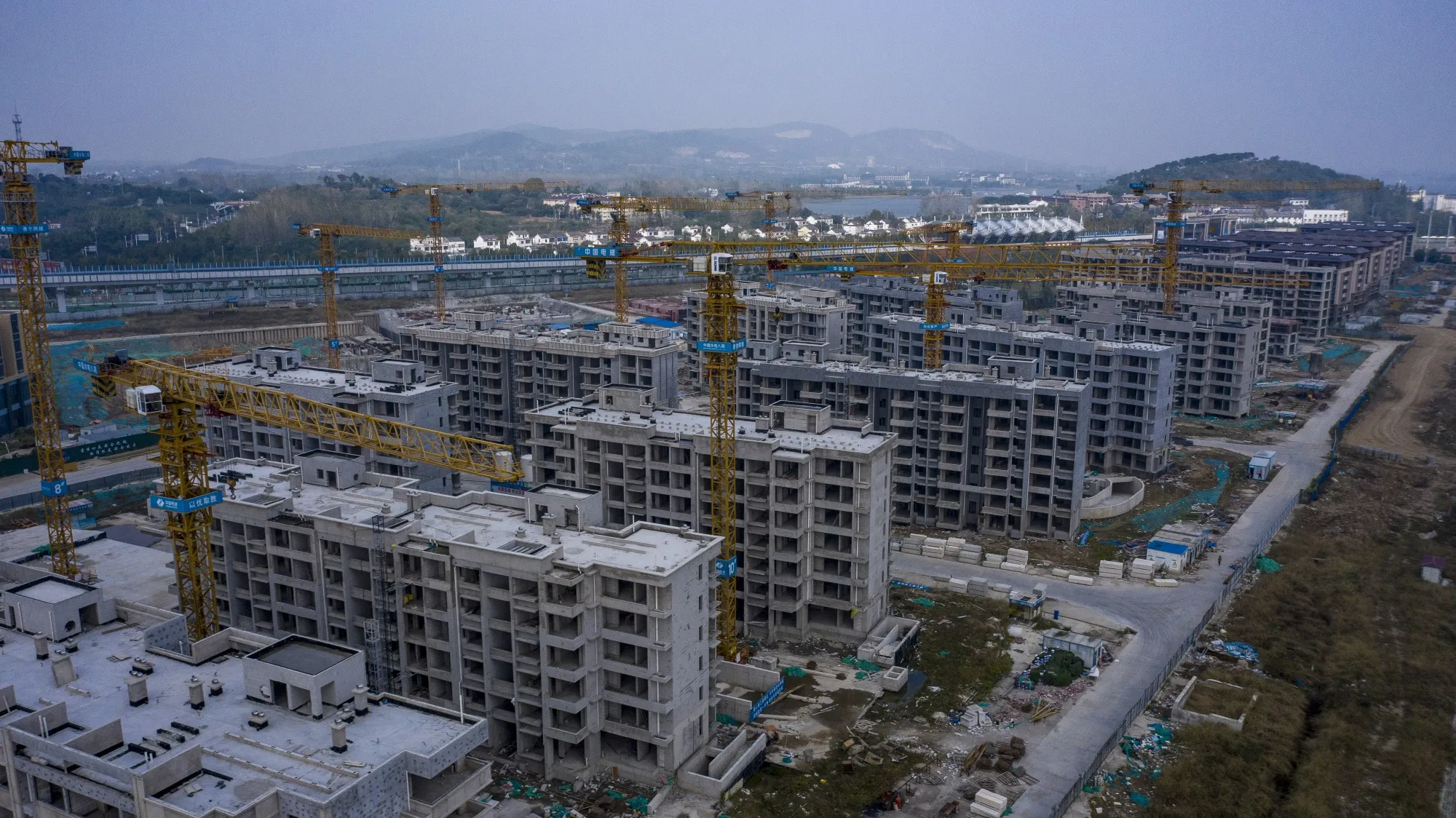China Evergrande Group Development in Nanjing

