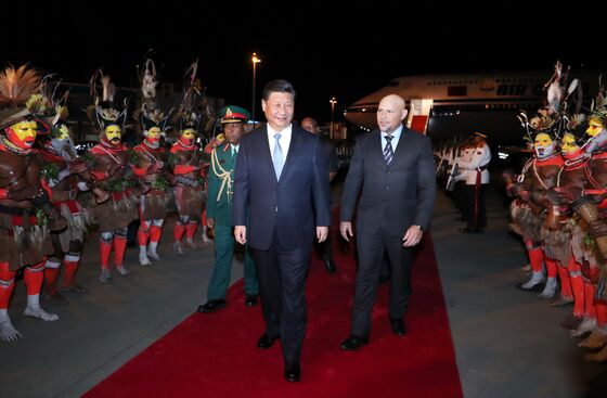 China’s Influence on Display as Leaders Converge on Island Nation