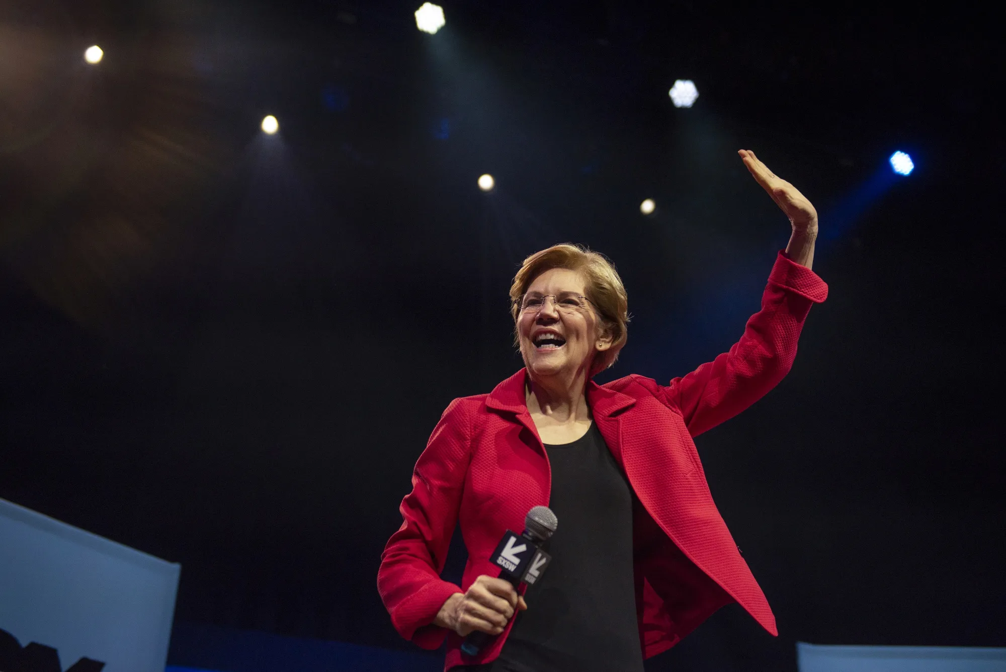 Elizabeth Warren on March 9