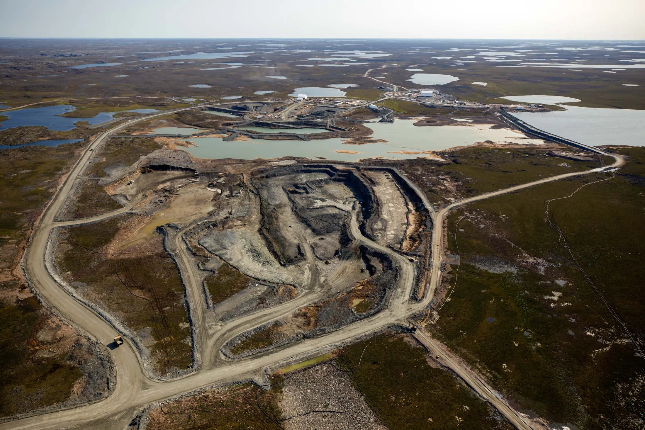A gold mine&nbsp;operated by Agnico Eagle in Canada’s northernmost Nunavut territory, a region warming nearly three times faster than the global average.