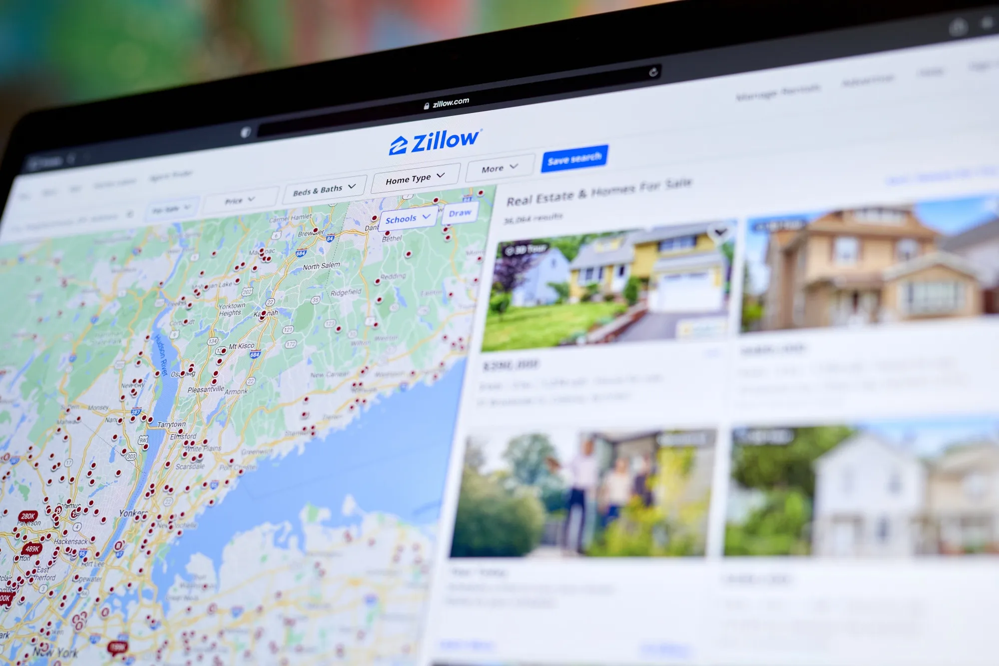 Shares of Zillow were down 6% to $35.87 at 2:26 p.m. New York time.