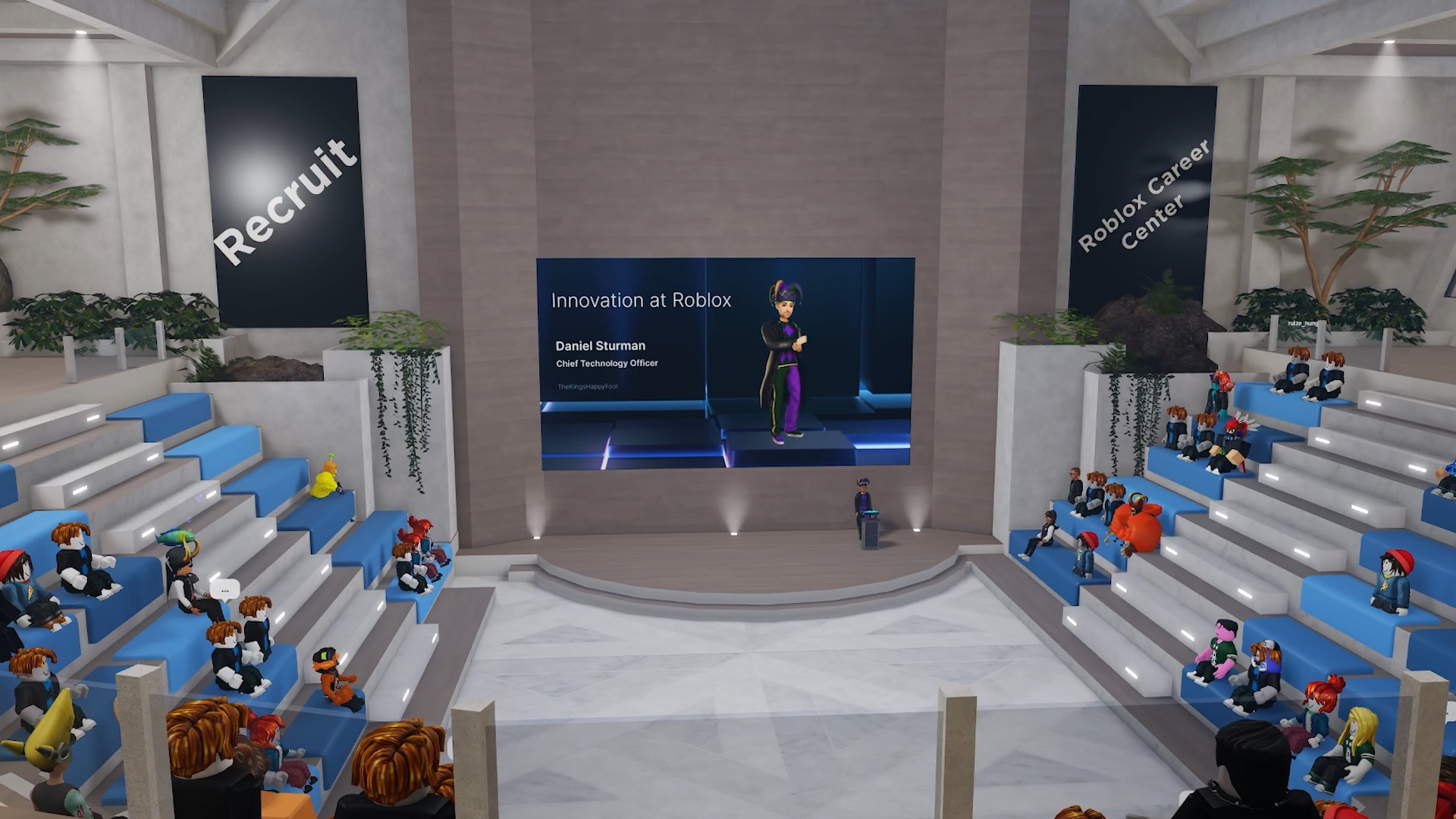 Roblox (RBLX) Creates Virtual Recruiting Center With Avatar-CEO as