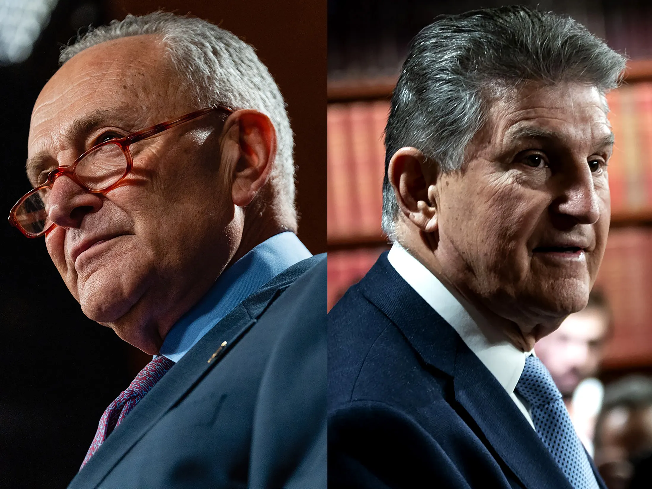 Chuck Schumer and Joe Manchin